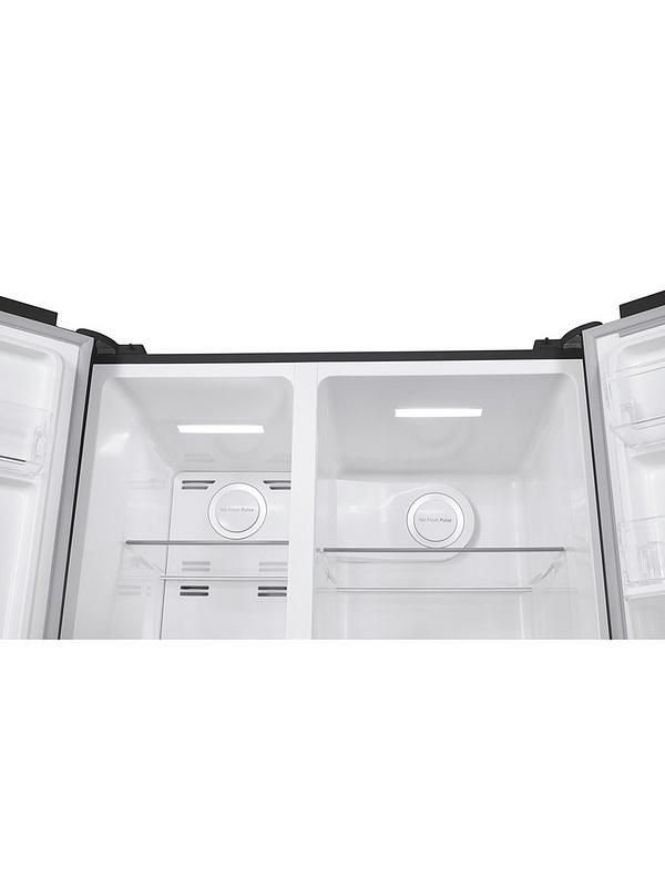 Hoover HHSBSO-6174BWDK-1 American style fridge freezer with non plumbed water dispenser - Black - Image 6